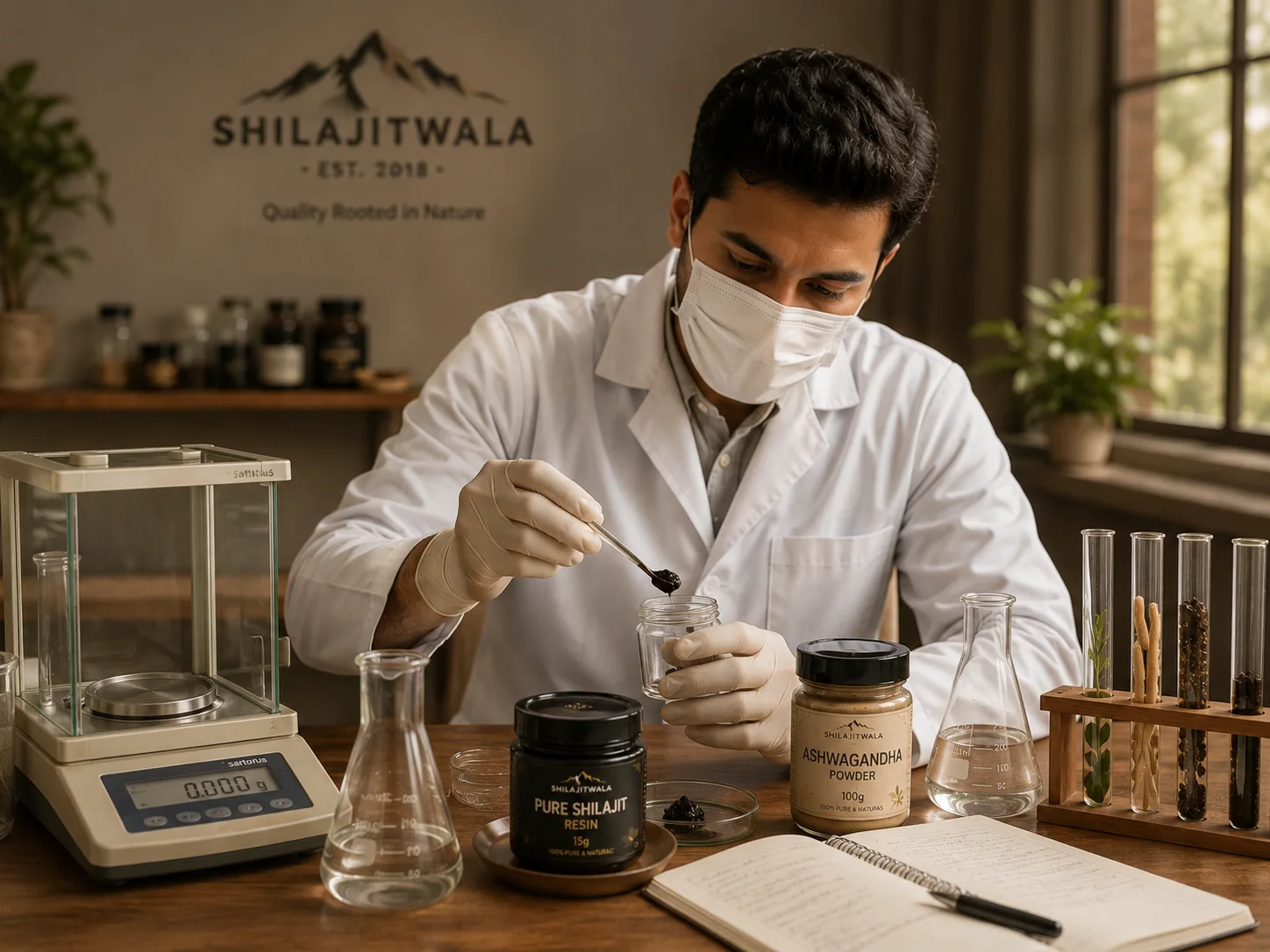Professional quality inspection of ShilajitWala products