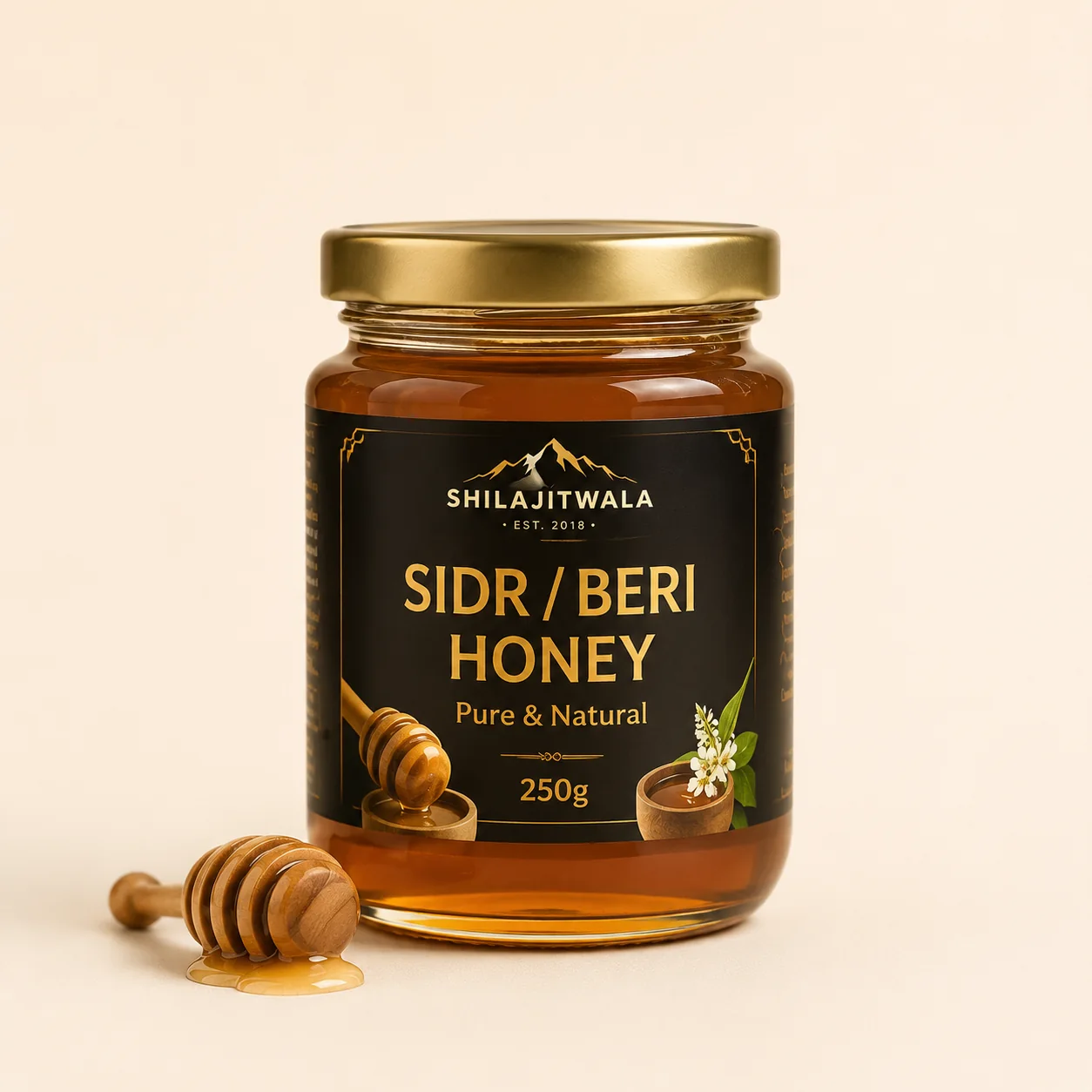 ShilajitWala Sidr Beri Honey 250g jar