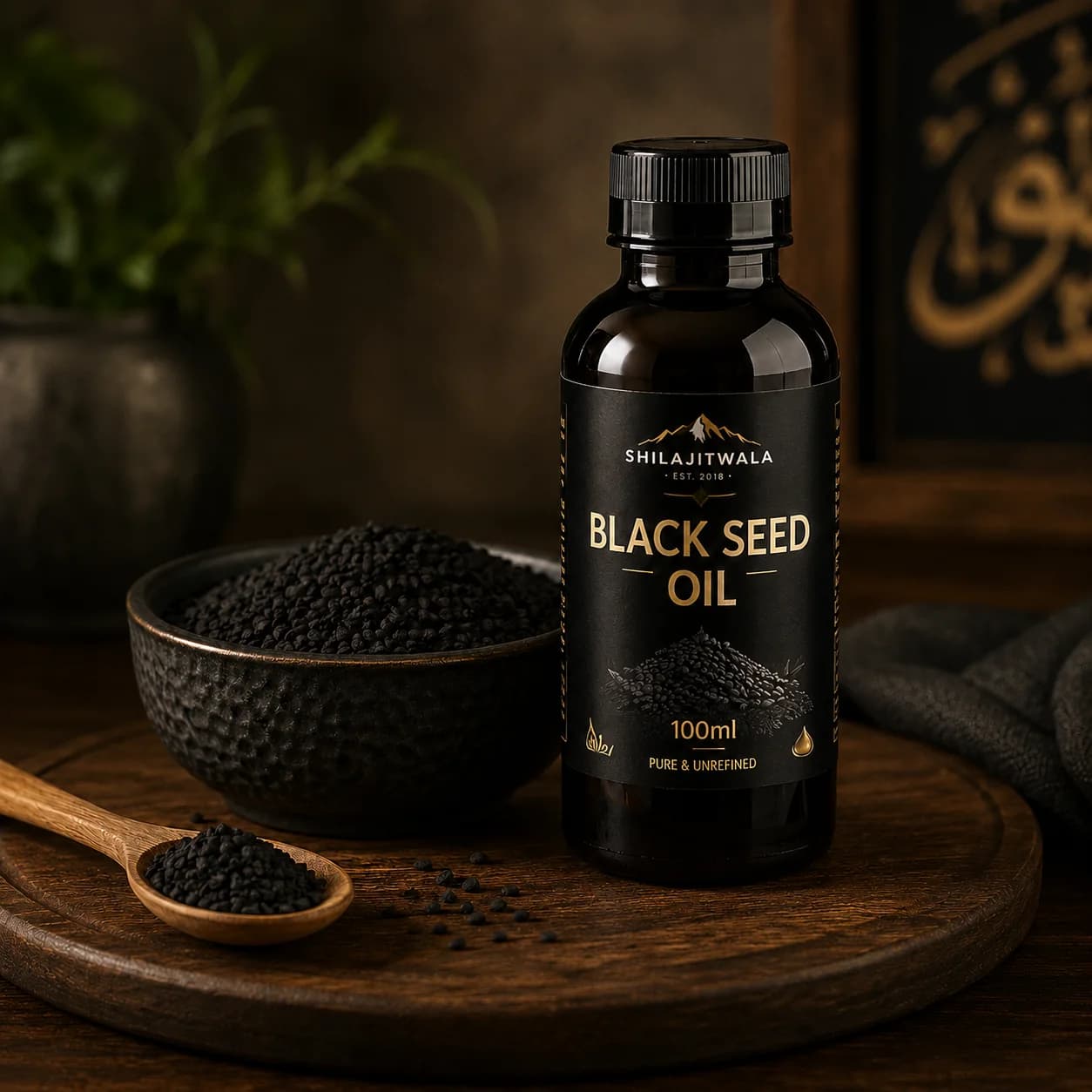 Black Seed Oil with its natural ingredient