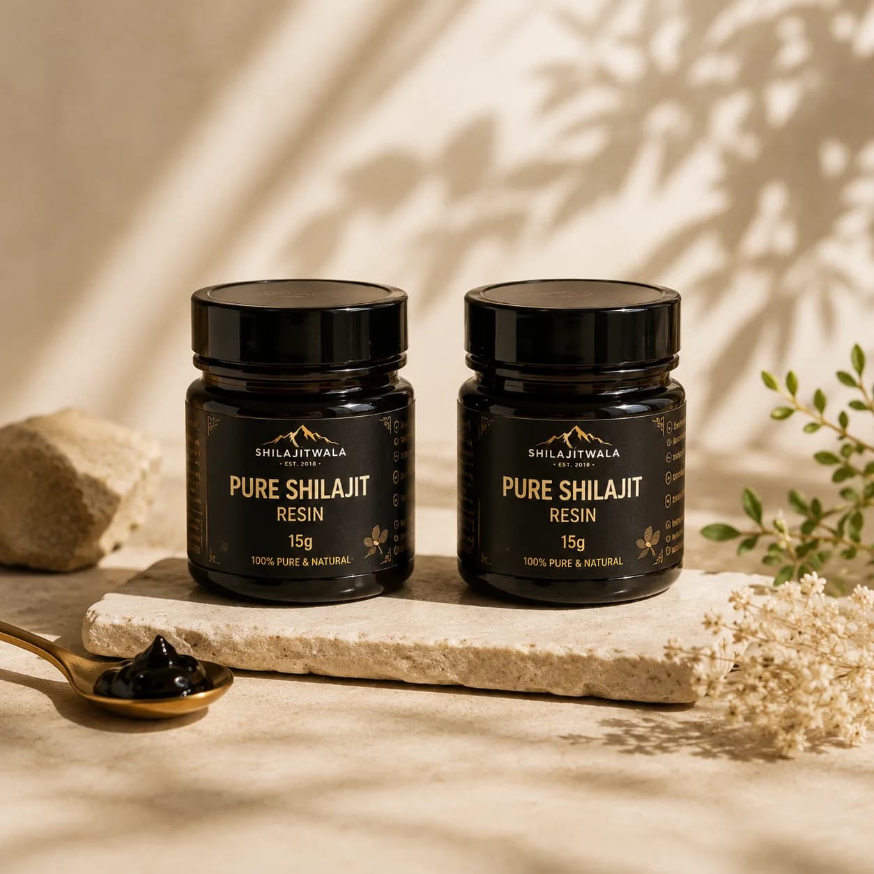 Two-unit Pure Shilajit Resin offer