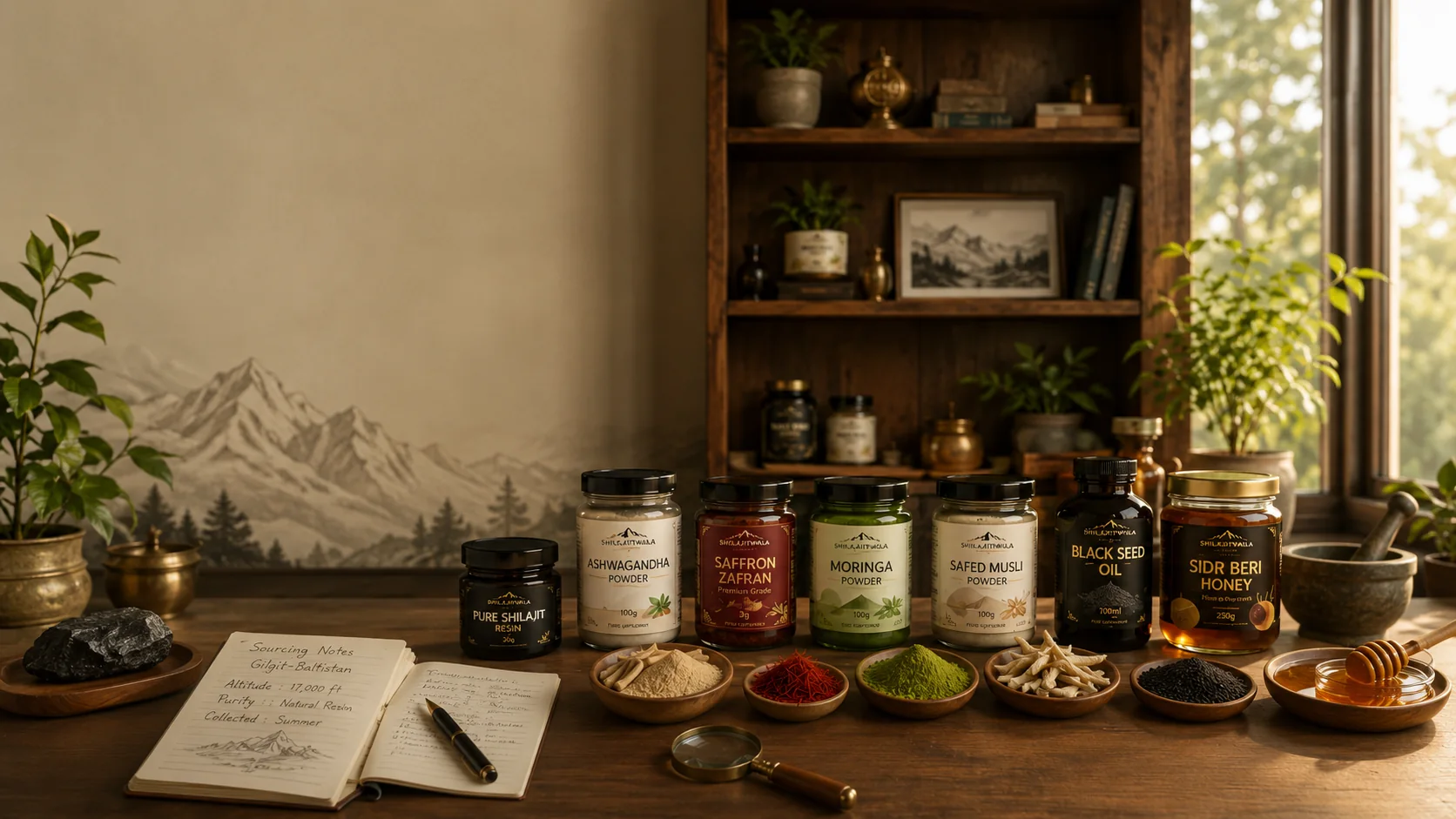 ShilajitWala workspace and complete product collection